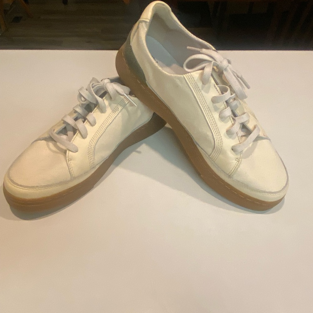 TIMBERLAND ATLANTA GREEN EK+ LOW LACE UP CANVAS RUBBER SNEAKER WOMENS SZ 10 - Picture 12 of 13